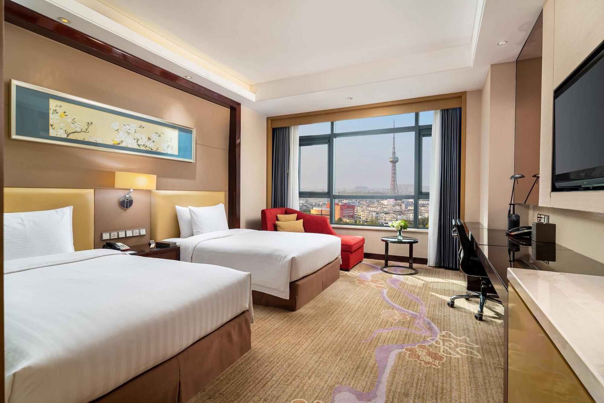 ホテル Wanda Realm Taizhou 泰州市 エクステリア 写真